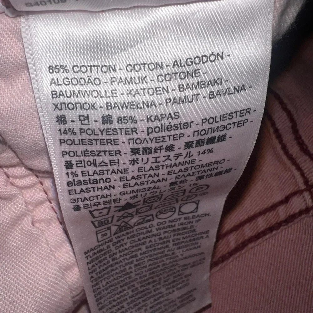 VTG Levi's 502 Jeans Men's Sz 33x32 (31x28) Salmon Pink Denim Straight Leg Pants